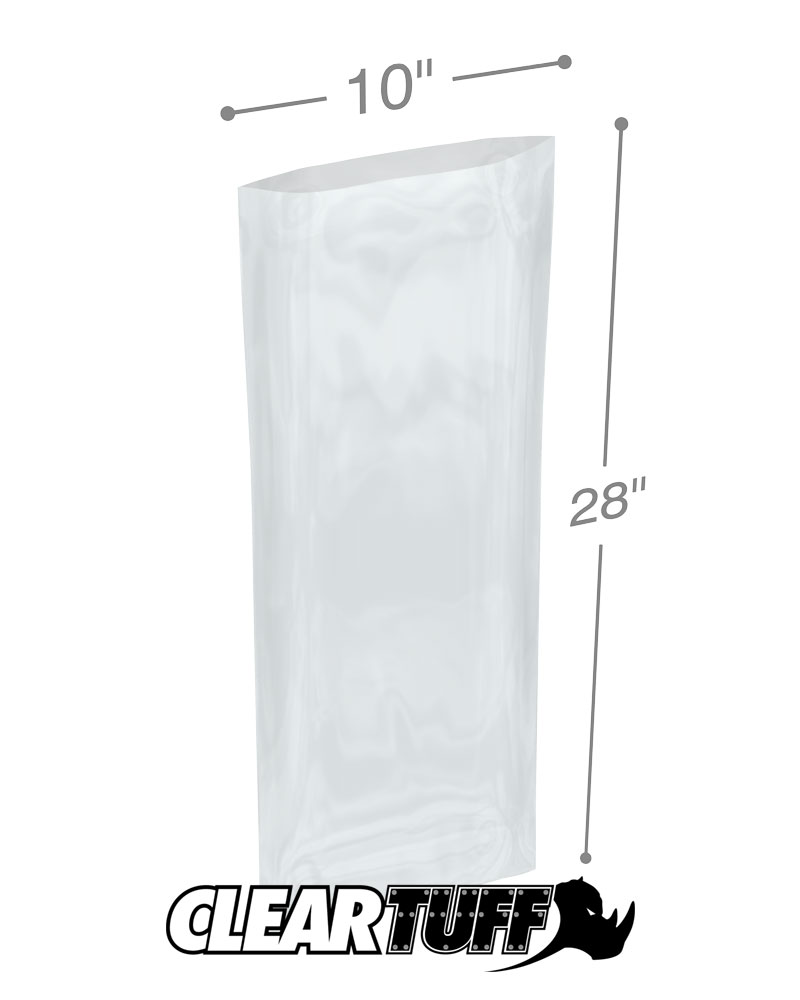 10 x 28 1.5 mil Poly Bags