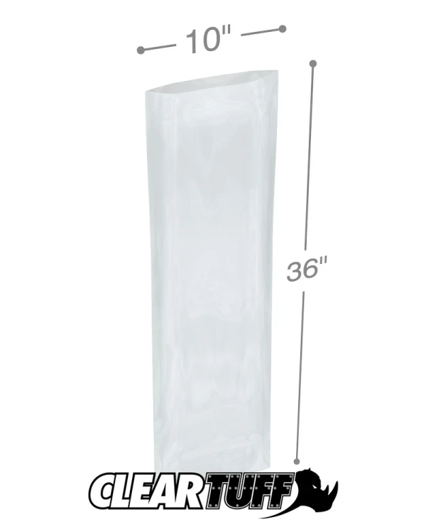 10 x 36 3 mil Poly Bags 10 x 36 3 mil Poly Bags