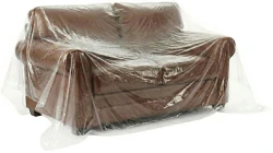 106" x 45" 1Mil Poly Furniture Cover Bags - 70" Love Seat