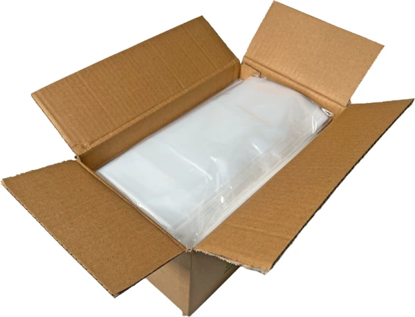10 x 10 1.25 Mil Flat Poly Bags Case Case of 1.25 Mil 10 x 10 Plastic Bags