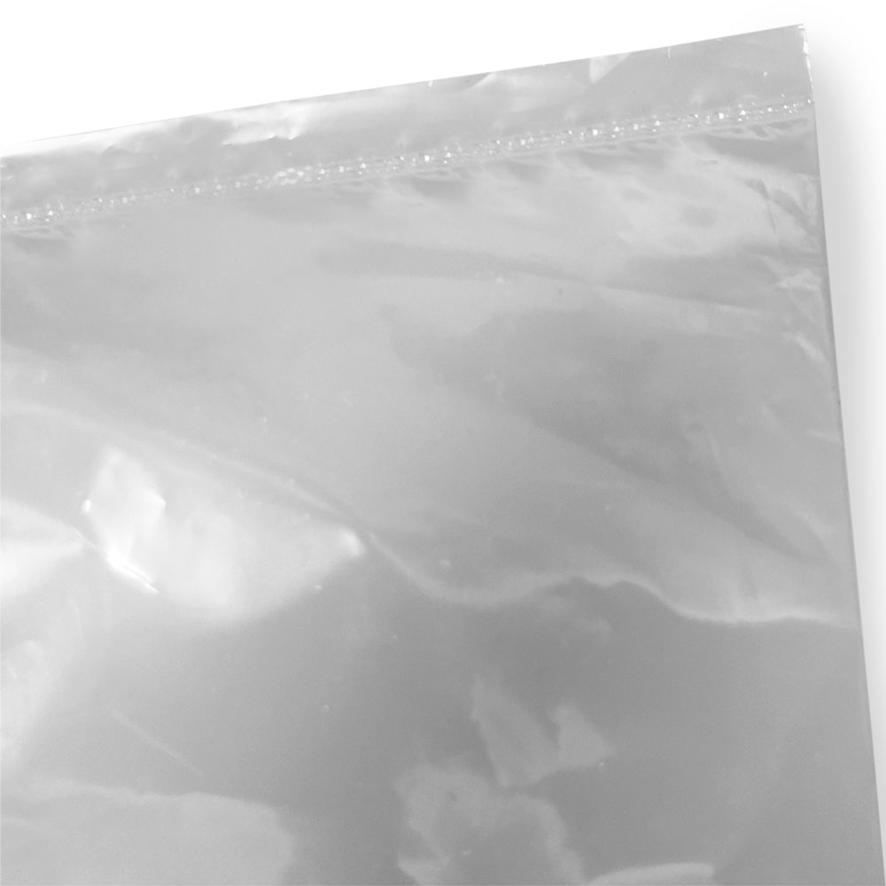 Bottom Seal of 10 x 14 Plastic Utility Bags 0.75 mil