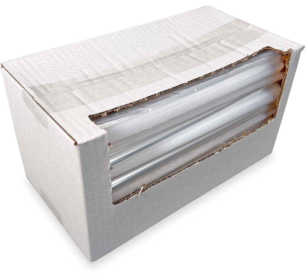 Open Case of 10 x 14 Plastic Utility Bags 0.75 mil