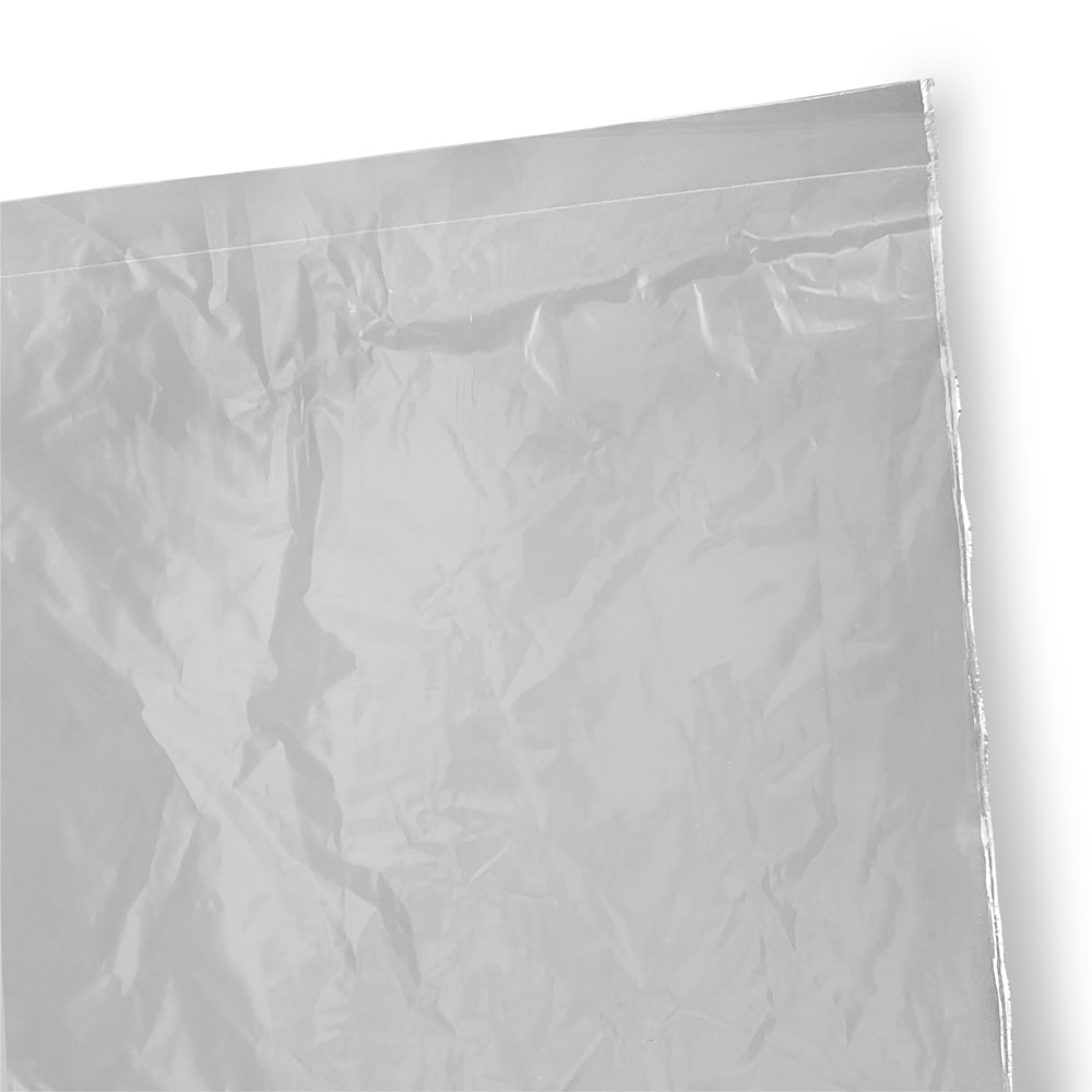 Close up of 10 x 14 1 mil Poly Bags Lip