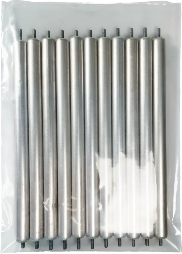 10x14 4 Mil Flat Poly Bags with Hardware 4 Mil 10 x 14 Poly Bags with Hardware