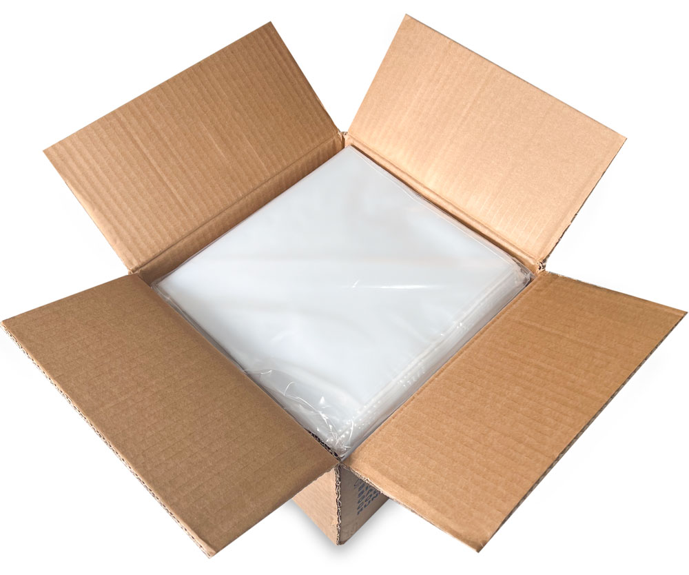 2 Mil 10 x 18 Poly Bags Case