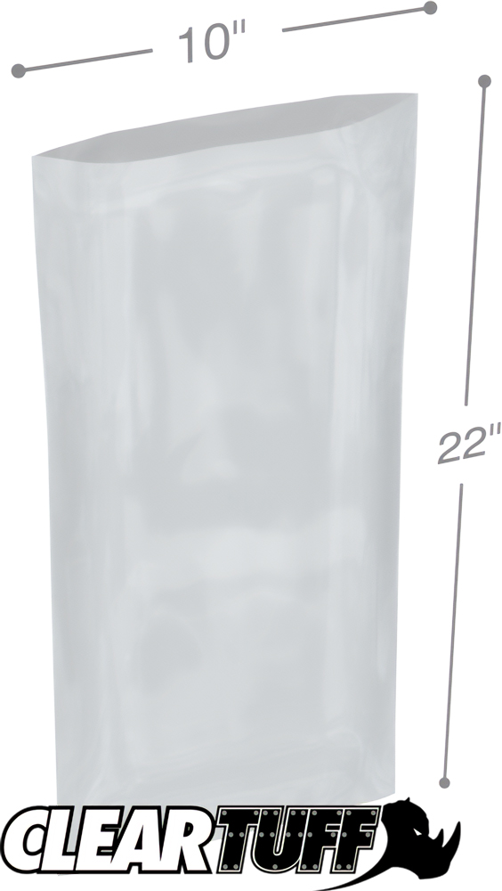 10 x 22 2 mil Poly Bags 10 x 22 2 mil Poly Bags