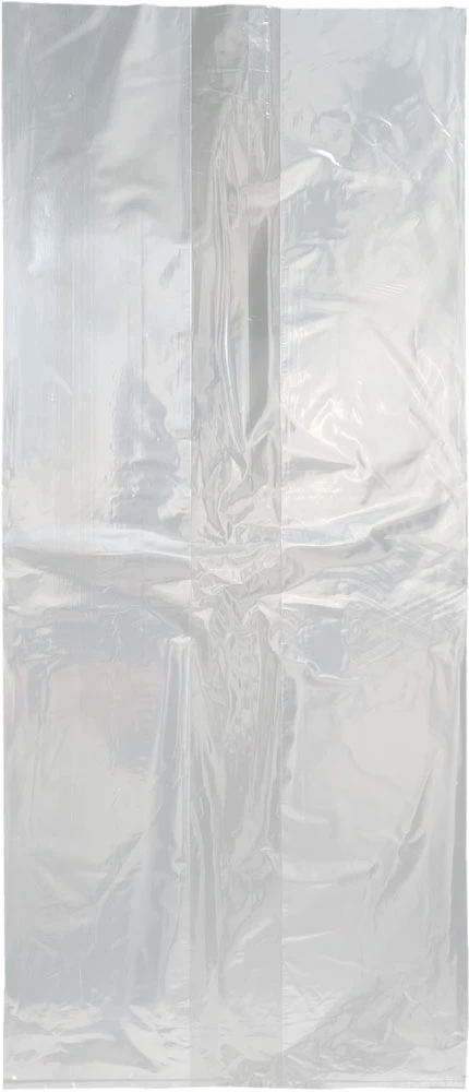 10x8x24 1 Mil Gusseted Poly Bags 10 x 8 x 24 .001 Plastic Gusseted Bags
