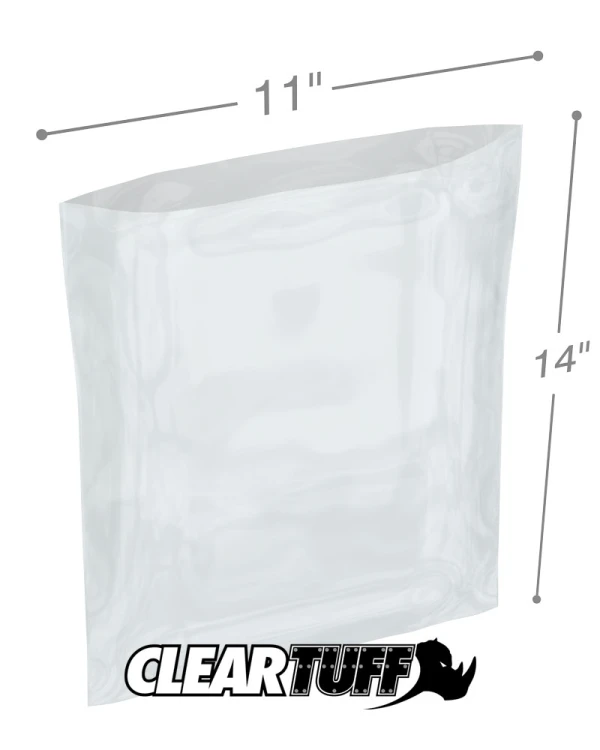 11 x 14 4 mil Poly Bags 11 x 14 4 mil Poly Bags