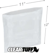 Clear 11 x 12 2 mil Poly Bags