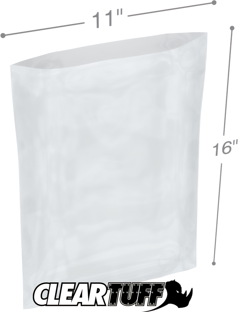11 x 16 2 mil Poly Bags