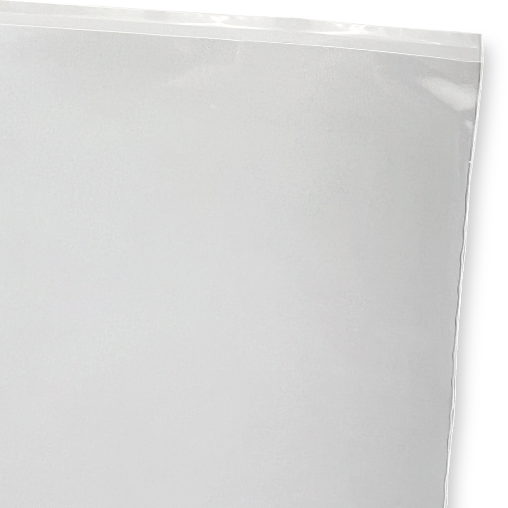 Close up of 2 Mil 12 x 24 Poly Bag Lip