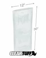Clear 12 x 30 1.5 mil Poly Bags