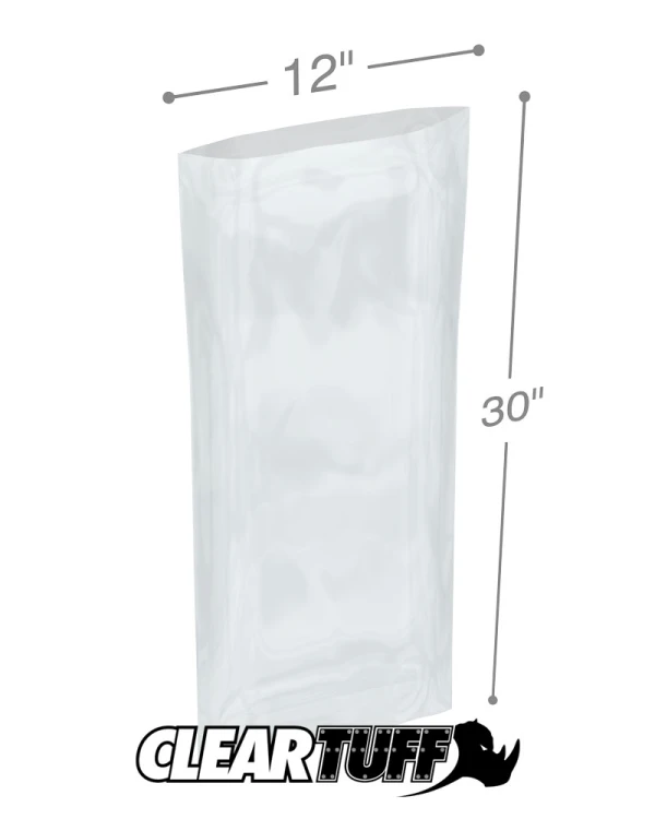 12 x 30 4 mil Poly Bags 12 x 30 4 mil Poly Bags