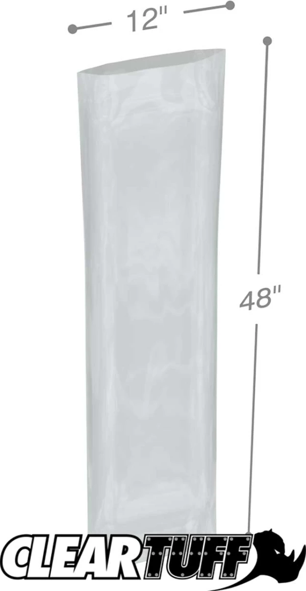 12 x 48 4 mil Poly Bags 12 x 48 4 mil Poly Bags