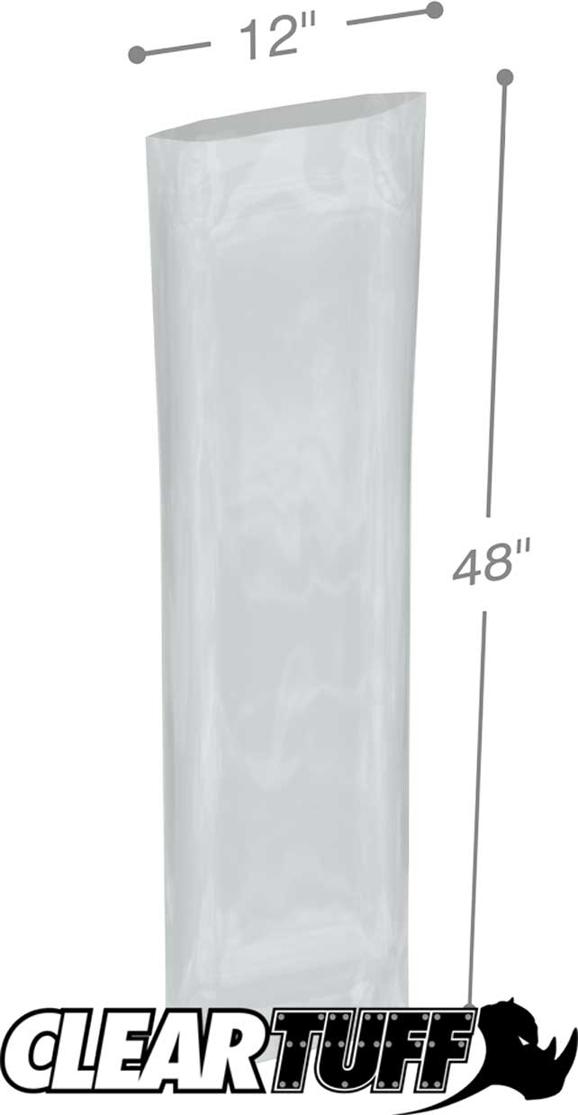 12 x 48 4 mil Poly Bags