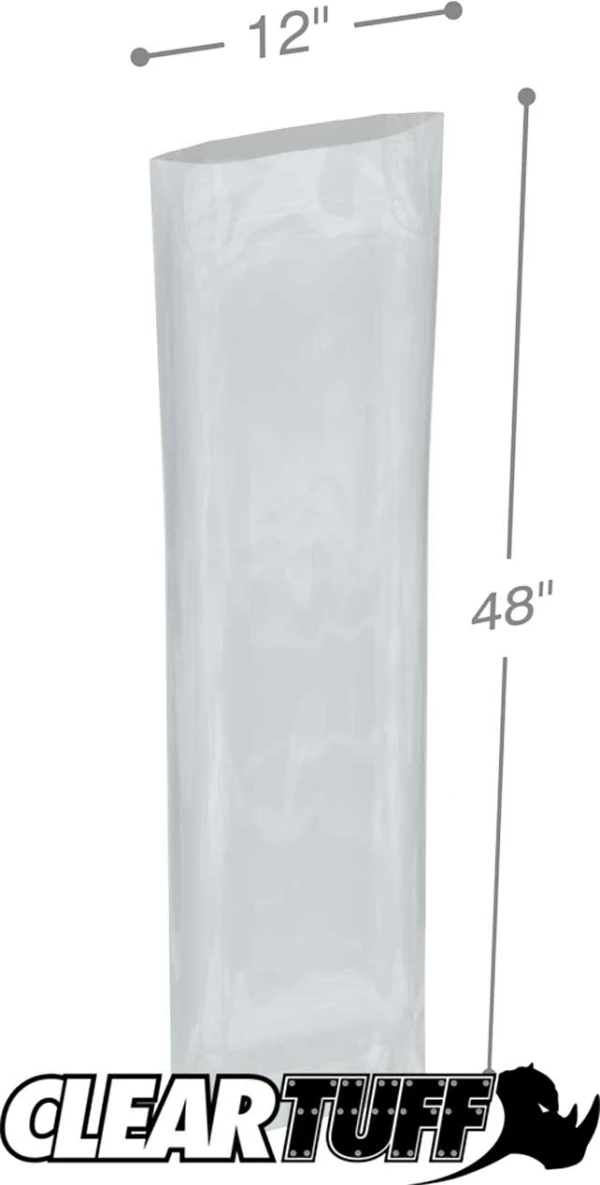 12 x 48 6 mil Poly Bags 12 x 48 6 mil Poly Bags