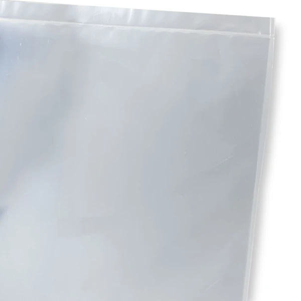 12x10x24 2 Mil Gusseted Poly Bags Bottom Seal Bottom Seal of 12 x 10 x 24 .002 Plastic Gusseted Bags