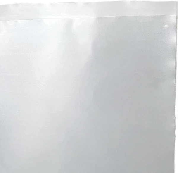 12x12 2 Mil Flat Poly Bags Offset Lip Offset Lip of 2 Mil 12 x 12 Poly Bags