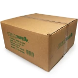 View of 12 x 12 x 24 1.5 Mil Gusseted Poly Bags Cardboard Box Case
