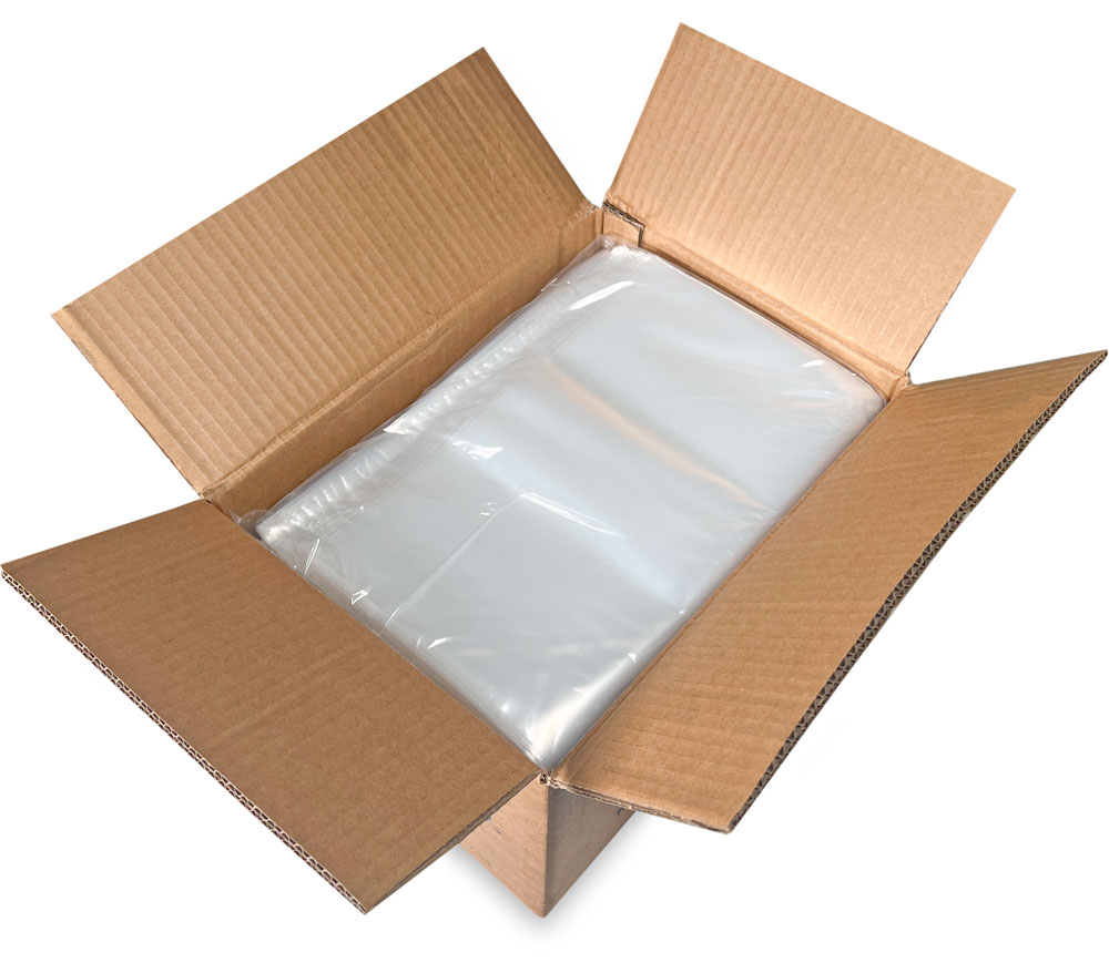 2 Mil 12 x 16 Poly Bags Case