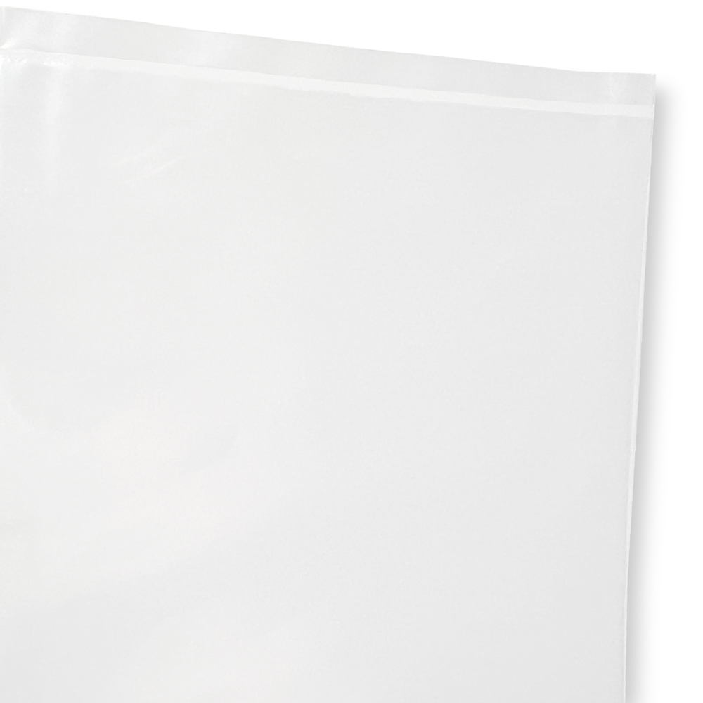 12 x 8 x 24 .002 Plastic Gusseted Bags Bottom Seal