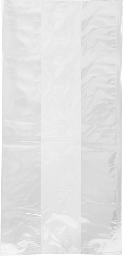 12 x 8 x 24 2 Mil Gusseted Poly Bags 12 x 8 x 24 .002 Plastic Gusseted Bags