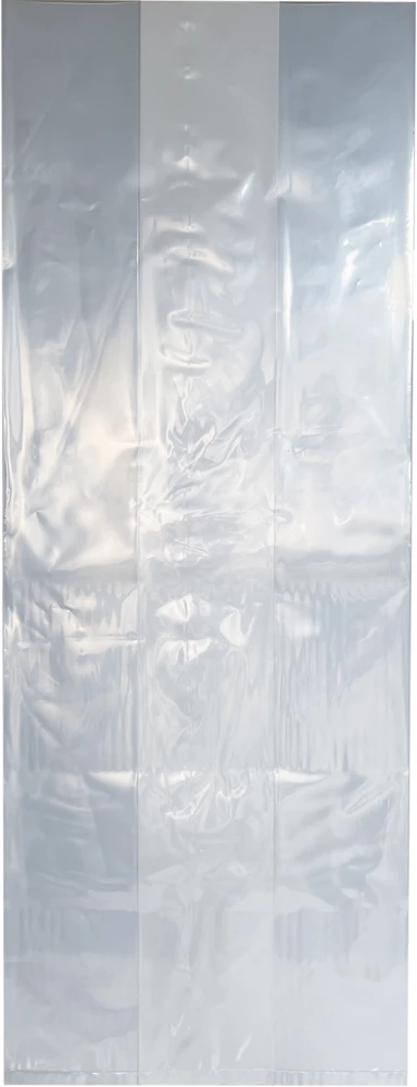 12x8x30 3 Mil Gusseted Poly Bags 12 x 8 x 30 .003 Plastic Gusseted Bags