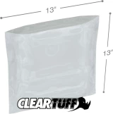 Clear 13 x 13 3 mil Poly Bags