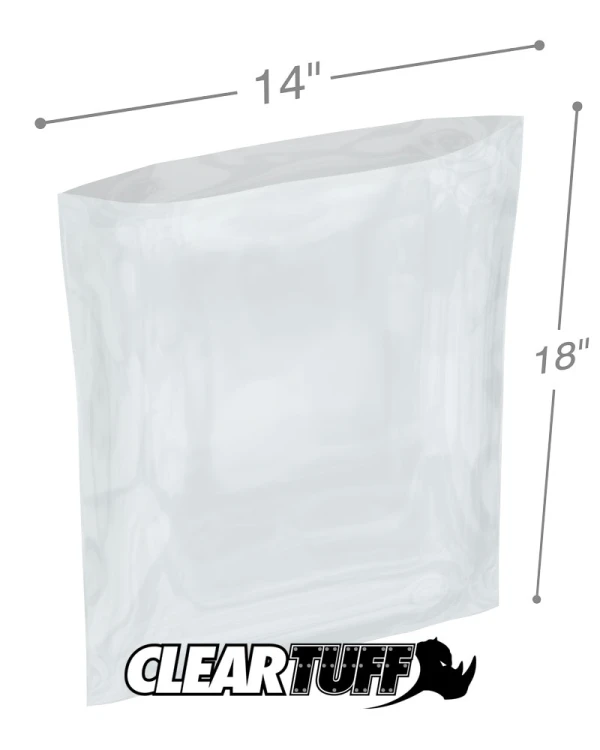 14 x 18 1 mil Poly Bags