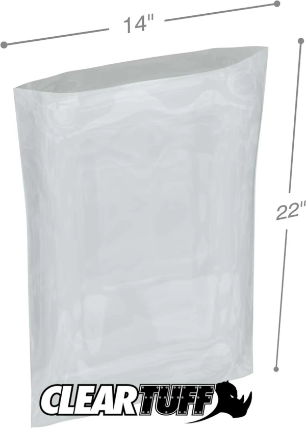 14 x 22 6 mil Poly Bags 14 x 22 6 mil Poly Bags