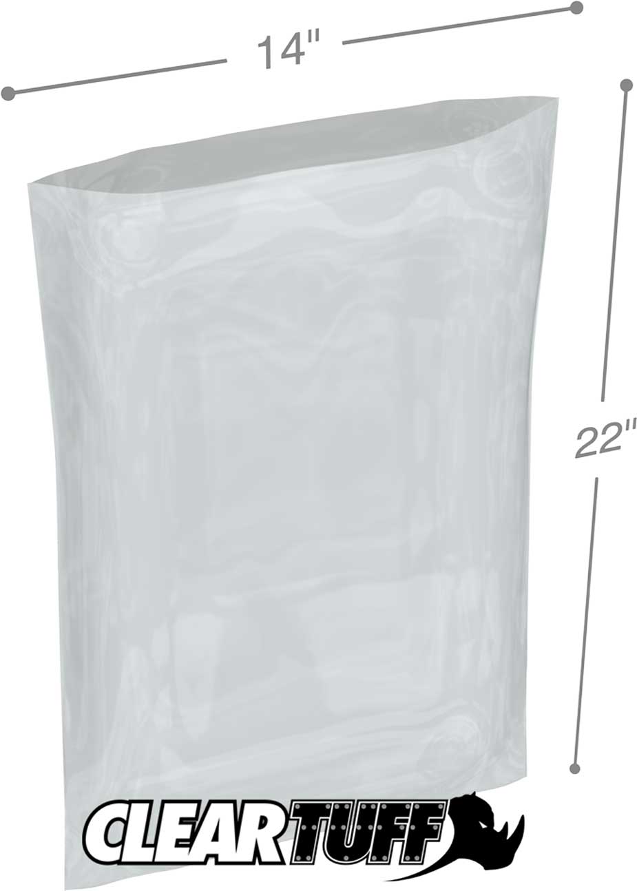 14 x 22 6 mil Poly Bags