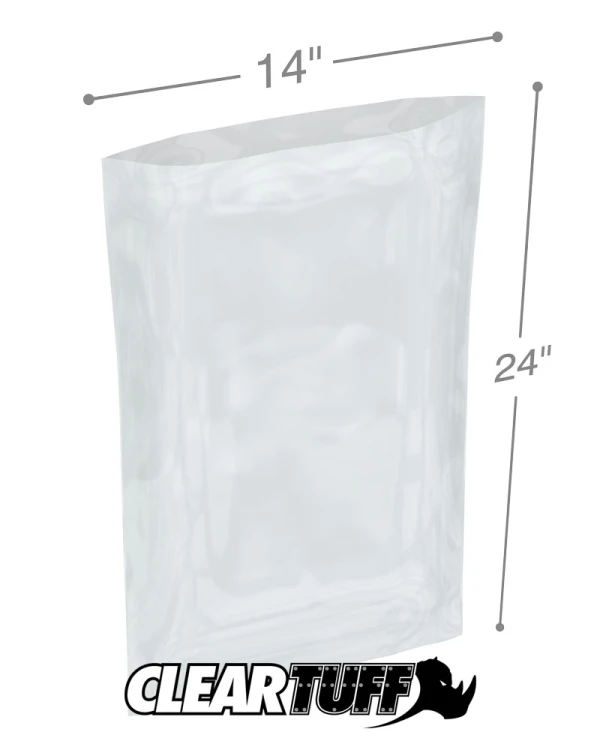 14 x 24 1 mil Poly Bags