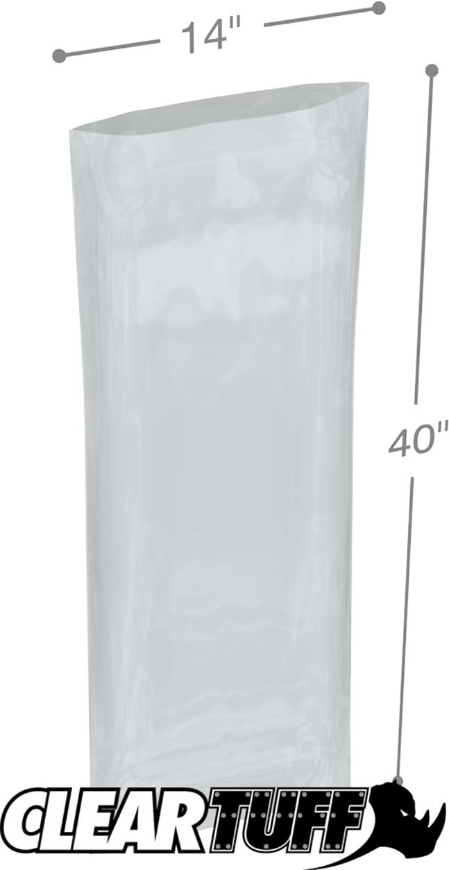 14 x 40 4 mil Poly Bags