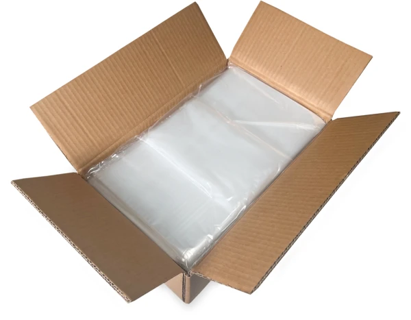 14x16 1.25 Mil Flat Poly Bags Case 1.25 Mil 14 x 16 Plastic Bags Case