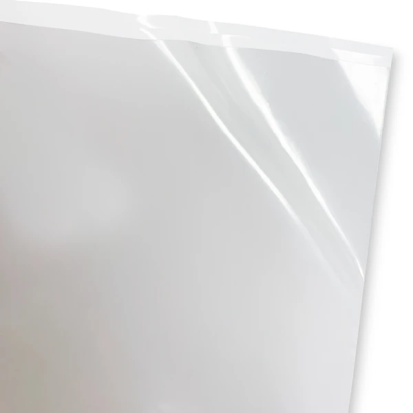 14 x 24 2 mil Flat Poly Bags Offset Lip Offset Lip of 2 Mil 14 x 24 Poly Bags