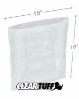 Clear 15 x 18 1.5 mil Poly Bags