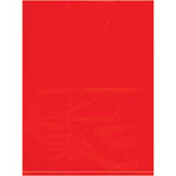 15 x 18 2 mil red poly bags