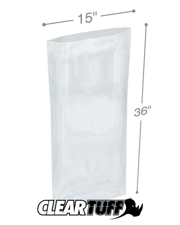 15 x 36 3 mil Poly Bags