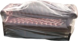 152" x 45" 1 Mil Poly Furniture Cover Bags - 116" Sofa or Couch