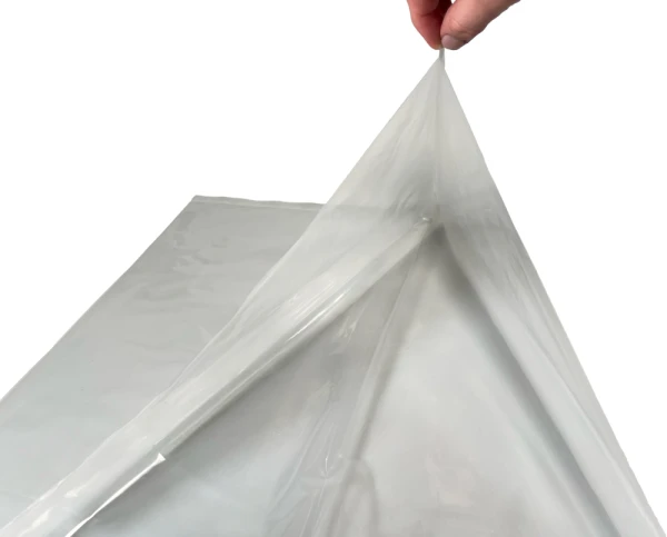 16 x 14 x 24 .0015 Plastic Gusseted Bags Side Gusset