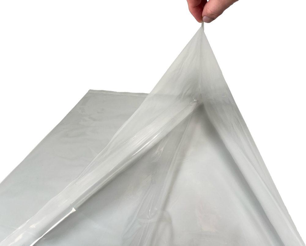 16 x 14 x 24 .0015 Plastic Gusseted Bags Side Gusset