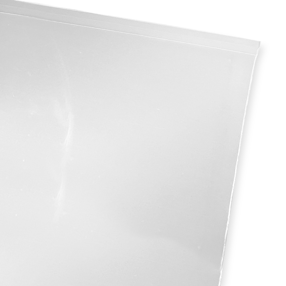 Close up of 4 Mil 16 x 16 Poly Bags Lip