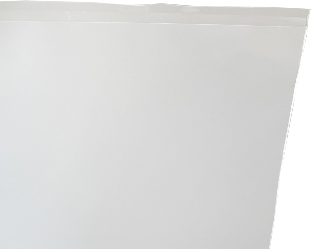 4 Mil 16 x 18 Poly Bags Offset Lip