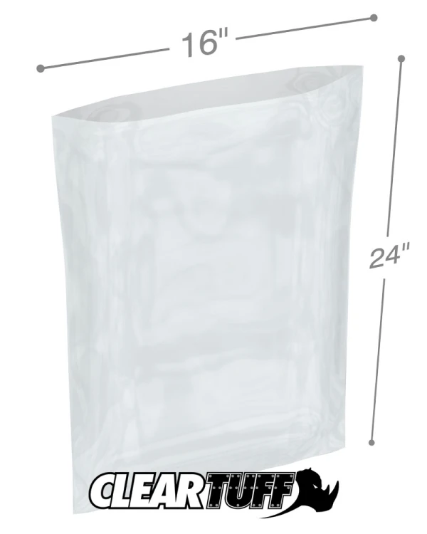 16 x 24 1 mil Poly Bags