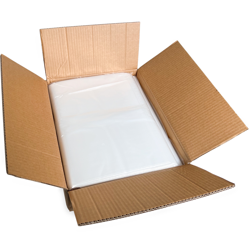 Case of 16 x 24 2 Mil Flat Poly Bags