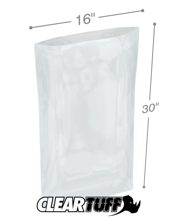 16 x 30 1 mil Poly Bags
