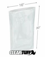 Clear 16 x 30 1.5 mil Poly Bags