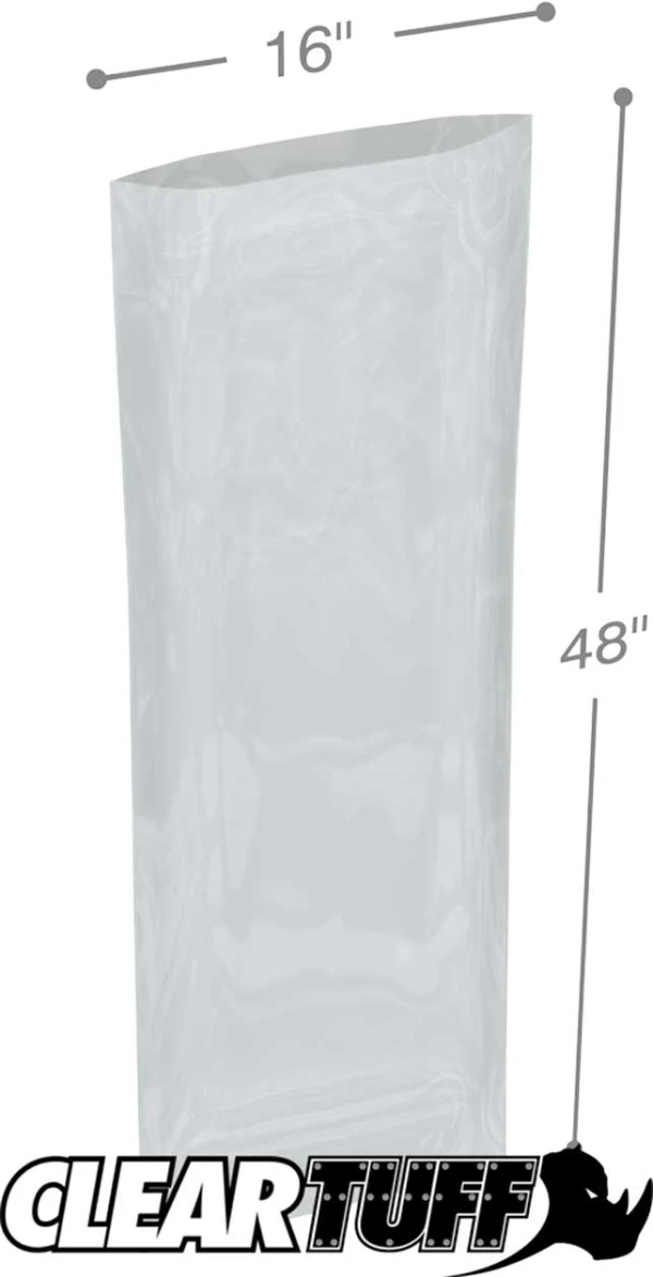 16 x 48 3 mil Poly Bags