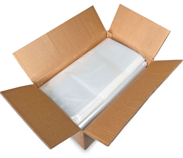 16x18 2 Mil Flat Poly Bags Case 16 x 18 2 mil Poly Bags Case