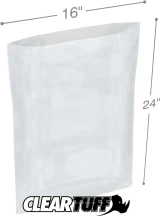 Clear 16 x 24 2 mil Poly Bags